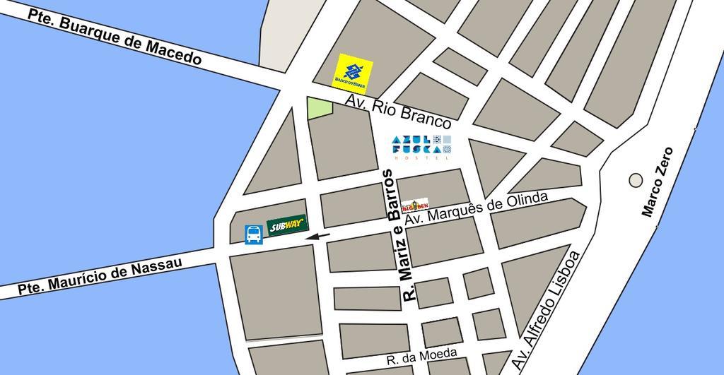 Azul Fusca Hostel Recife Kültér fotó